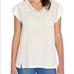 BUFFALO DAVID BITTON Cap Sleeve Blouse